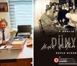Cüneyt Aldemir’in “5 Aralık Kadın Hakları Günü” kutlama mesajı