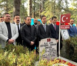 Ülkücü Şehit Dursun Önkuzu Tokat’ta dualarla anıldı