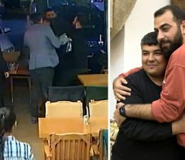 İçtiği çay nefes borusuna kaçan genci Heimlich manevrası kurtardı