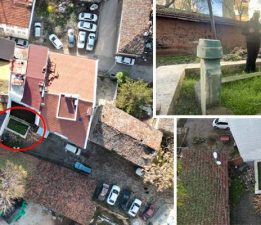 Binalar arasında kalan türbe unutulmaya yüz tuttu