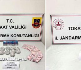 Tokat’ta jandarma uyuşturucu ticaretine geçit vermedi