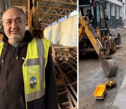 Tokat Belediye operatöründen minik operatöre jest