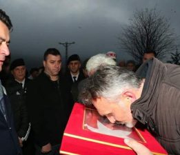 Kıbrıs Gazisi Duran Sırtıkara son yolculuğuna uğurlandı
