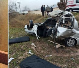 Hurdaya dönen otomobil sürücüsü hastanede hayatını kaybetti