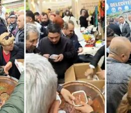 İstanbul’da vatandaşlar “Bat” ikramına akın etti