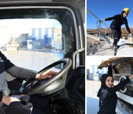 “Kadınsın yapamazsın” dediler, şimdi tır şoförlüğü yapıyor