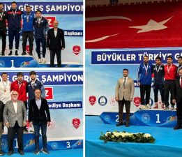 TOGÜ’lü güreşçilerden Türkiye Şampiyonası’nda büyük başarı