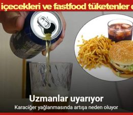 Enerji içecekleri ve fastfood tüketimi, çocuklarda karaciğer yağlanmasında artışa neden oluyor
