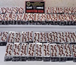 4 bin sentetik hapla yakalanan zanlı tutuklandı