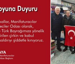 Başkan Şaban Kaya’dan kamuoyuna duyuru
