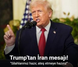 Trump, “İran, barışçıl protestocuları vurup şiddetle öldürürse, ABD onların yardımına koşacaktır”