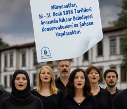 Niksar Belediyesi “Türk Müziği Korosu” kuruluyor