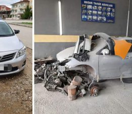 Tokat’ta araç parçası ve şase değiştirenlere operasyon: 1 tutuklama