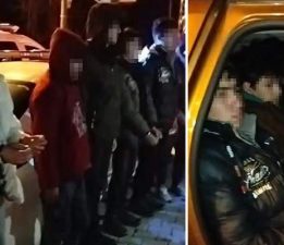 Erbaa’da durdurulan cipte 5 kaçak göçmen yakalandı