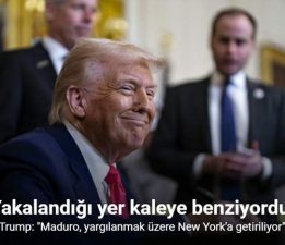 Trump, “Maduro, yargılanmak üzere New York’a getiriliyor”