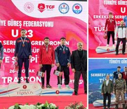 TOGÜ’den ‘U23 Serbest Güreş Türkiye Şampiyonası’nda büyük gurur