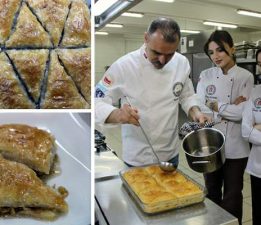 Amasya’nın yeni lezzeti ‘elmalı baklava’