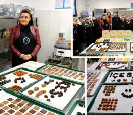 TOGÜ’de İÇES misafirlerine “Çikolata” sürprizi