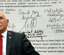 Kadim Durmaz, “Emekliye insanca yaşam önergeleri AKP ve MHP tarafından reddedildi”