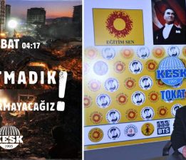KESK Tokat Şubeler Platformu, “Asrın felaketi değil, Asrın ihmali”