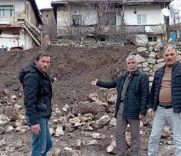 Tokat’ta aşırı yağış mahallede hasara yol açtı