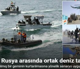 İran ile Rusya arasında ortak deniz tatbikatı