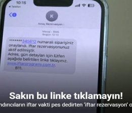 Dolandırıcıların iftar vakti pes dedirten ‘İftar Rezervasyon’ oyunu
