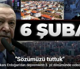 Cumhurbaşkanı Erdoğan’dan depremlerin 3. yıl dönümünde videolu paylaşım