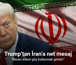 Trump, “İran iyi niyetle müzakere etse harika olurdu ancak henüz bu noktaya ulaşamıyorlar”