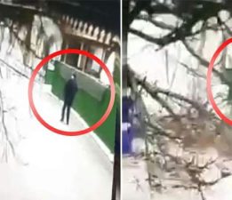 Tokat’ta fırtınanın devirdiği ağacın altında kalmaktan son anda kurtuldu