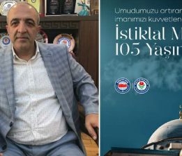 Başkan Ceylan, “İstiklâl Marşı bin yılın özgürlük destanıdır”