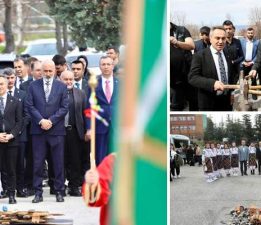 TOGÜ’de baharın müjdecisi, Birliğin simgesi “Nevruz Programı” yapıldı