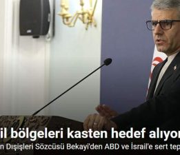 İran Dışişleri Sözcüsü Bekayi: “ABD ve İsrail, sivil bölgeleri kasten hedef alıyor”