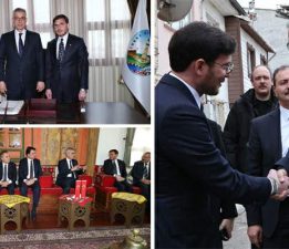 Sağlık Bakanı Memişoğlu, Başkan Yazıcıoğlu’nu ziyaret etti