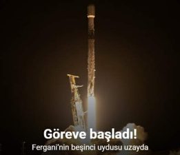 Fergani’nin beşinci uydusu uzayda