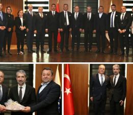 TÜSİAD Başkanı Ozan Diren’e, Tokatlılardan ziyaret