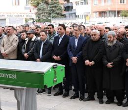 Orhan Ertürk’ün babası ebediyete uğurlandı