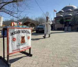 Tokat’ta iftara yetişme telaşı kazaya dönüşmesin diye “İkram Noktası” kuruldu
