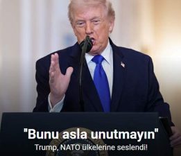 Trump, “NATO ülkeleri, İran konusunda hiçbir şey yapmadı, bunu asla unutmayın”
