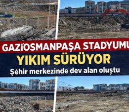Gaziosmanpaşa Stadyumu ile Tokat’ın görüntüsü yeniden şekilleniyor