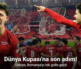 A Milli Futbol Takımı, Dünya Kupası play-off finaline yükseldi