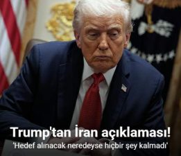 Trump, “İran’da hedef alınacak neredeyse hiçbir şey kalmadı”