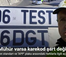 EGM Trafik Daire Başkanı Mutlu’dan standart ve ‘APP’ plaka arasındaki farklarla ilgili açıklama