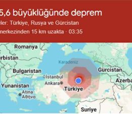 Tokat’ta şiddetli deprem