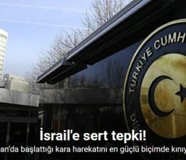 Dışişleri Bakanlığı, “İsrail’in Lübnan’da başlattığı kara harekatını en güçlü biçimde kınıyoruz”
