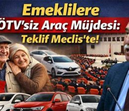 CHP’li Durmaz’dan emekli esnaf ve sanatkâra “ÖTV’siz Araç” teklifi
