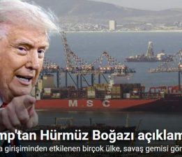 Trump, “Öyle ya da böyle, Hürmüz Boğazı’nı yakında yeniden açacağız”