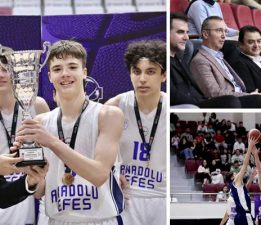 Tokat’ta “U-14 Türkiye Basketbol Şampiyonası” finali gerçekleşti