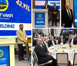 Tokat Vakfı 42. yılında Ankara’da “Dayanışma Gecesi” düzenledi