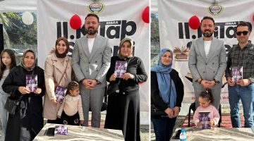 Erbaa Kitap Şöleni’nde Hakan Erdem’e yoğun ilgi